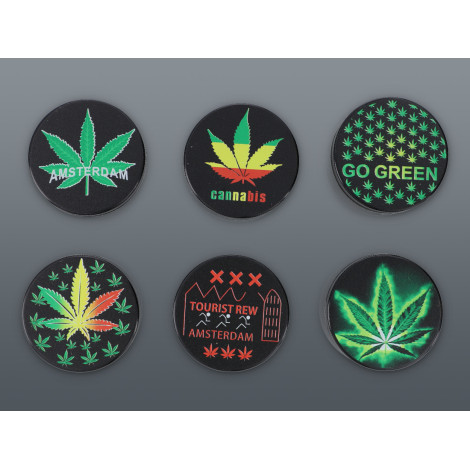 Młynek do tytoniu - Go Green - 4 częściowy (1-2254)