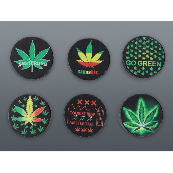 Młynek do tytoniu - Go Green - 4 częściowy (1-2254)