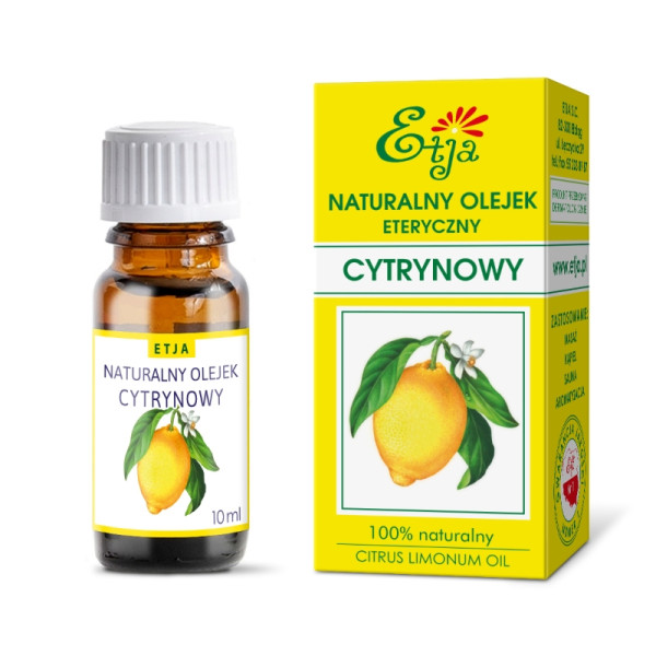 Olejek Eteryczny ETJA 10ml - Cytrynowy