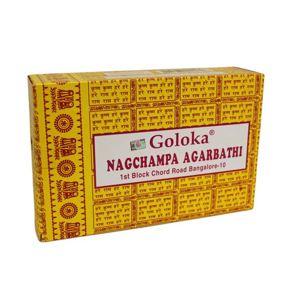 Kadzidełka GOLOKA -  Nag Champa - 16g