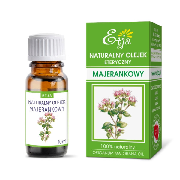 Olejek Eteryczny ETJA 10ml - Majerankowy