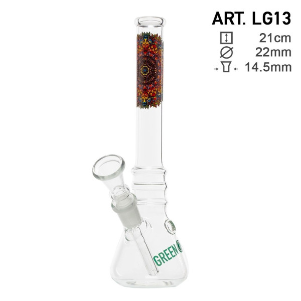 Bongo Szklane Mandala - 21cm (LG13)