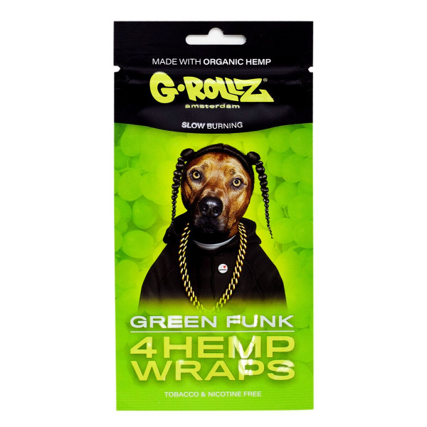 Blunty G-Rollz - Green Funk - 4x Hemp Wraps