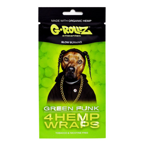 Blunty G-Rollz - Green Funk - 4x Hemp Wraps