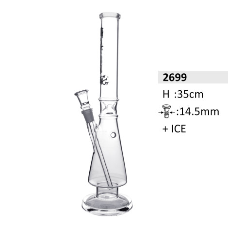 Bongo Lodowe Szklane MOTORBONG 35cm (2699)