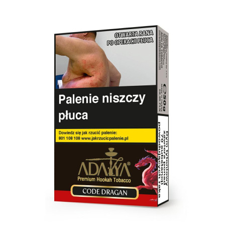 Tytoń do Shishy Adalya - Cola i Energy Drink (Code Dragon) - 50g.