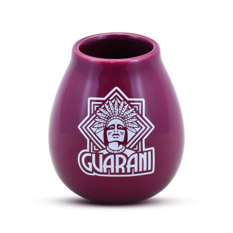 Matero Ceramiczne Fioletowe - Guarani - 350 ml
