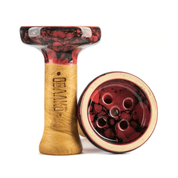Cybuch do Shishy OBLAKO - Red Black Marble