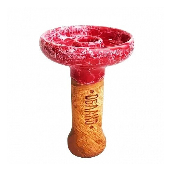 Cybuch do Shishy - Oblako - Red-White Marble L