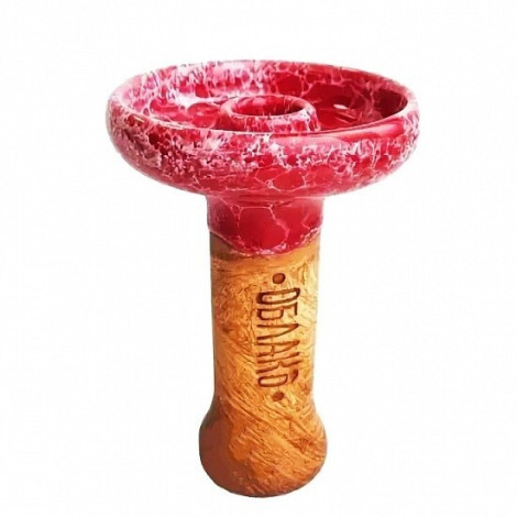 Cybuch do Shishy - Oblako - Red-White Marble L