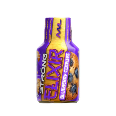 Shot Konopny Elixir - STRONG - Blueberry Cookies