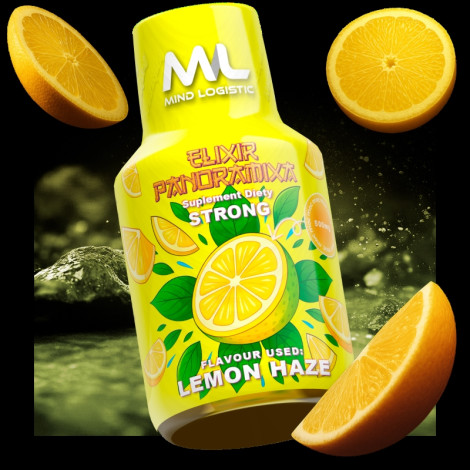 Shot Konopny Elixir Panoramixa - Strong - Lemon Haze