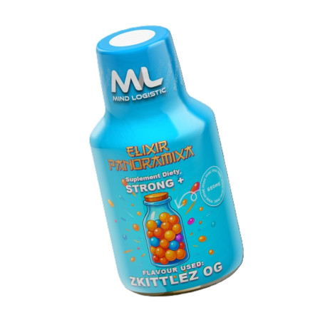 Shot Konopny Elixir Panoramixa - Zkittlez - STRONG +