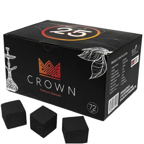 Węgiel Kokosowy do Shishy CROWN - 1kg (25mm)