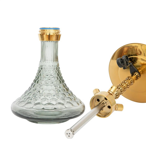 AMY Shisha - Alu Antique Berry S Gold (072.01) 80cm