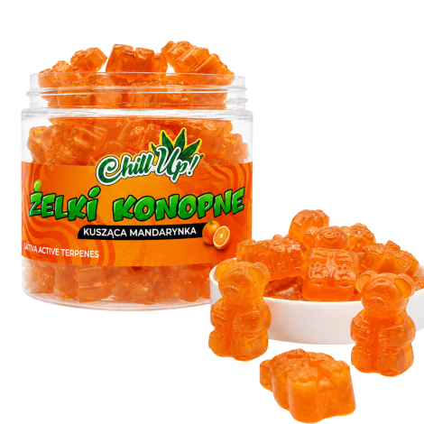 Żelki konopne Chill Up! - Kusząca Mandarynka 100g