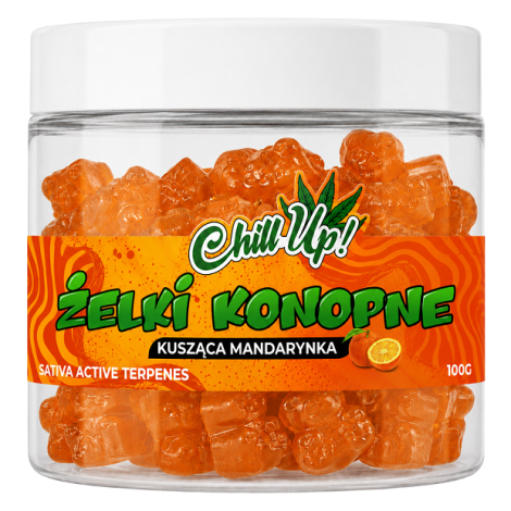 Żelki konopne Chill Up! - Kusząca Mandarynka 100g