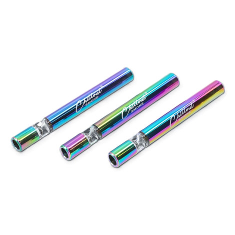 Lufka Szklana Prosta Grube Szkło Rainbow