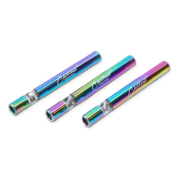 Lufka Szklana Prosta Grube Szkło Rainbow