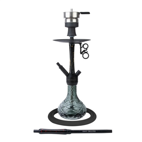 AMY Shisha 128.02 - Alu Bubble S - Black 61cm