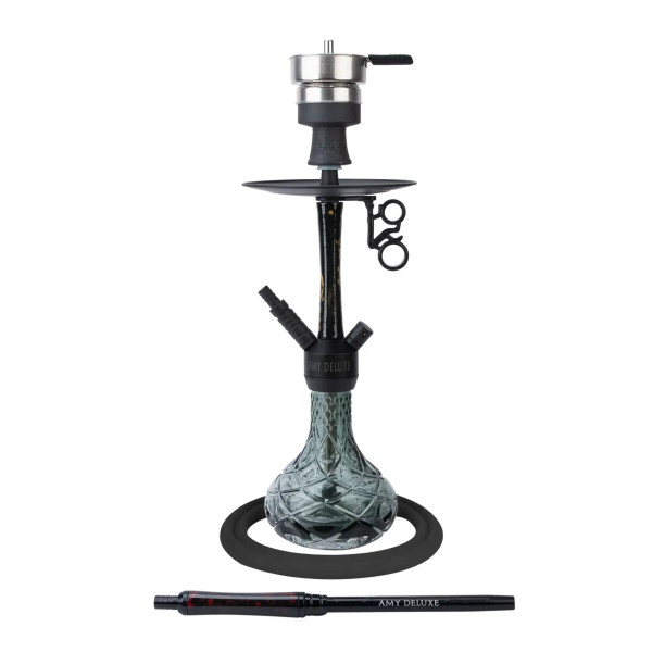 AMY Shisha 128.02 - Alu Bubble S - Black 61cm