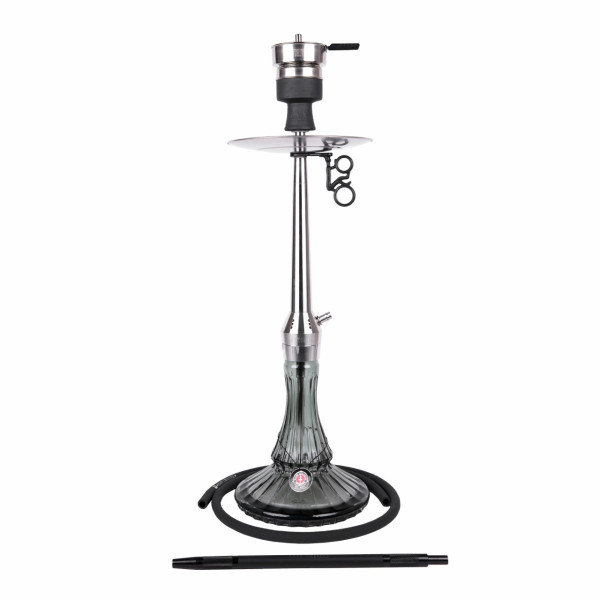 AMY Shisha - SS35.01 GALACTIC STAR Silver Black 77cm