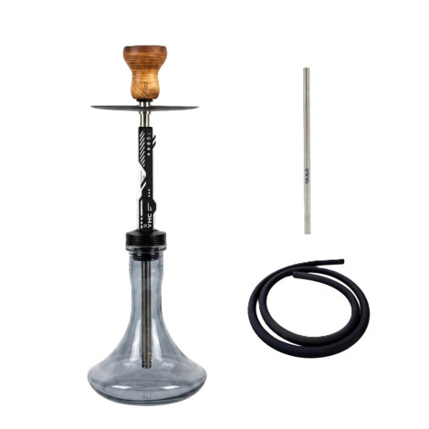 Shisha Y.K.A.P - Neo Mod White - VG Craft Smoke Gray