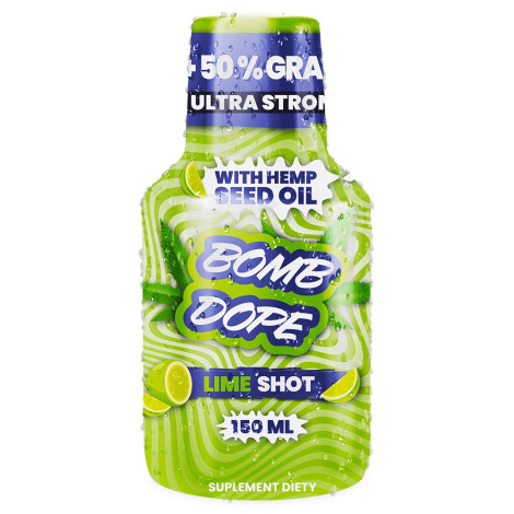 Shot Konopny Bomb Dope - Lime Shot