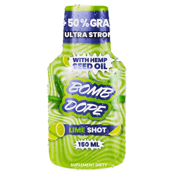 Shot Konopny Bomb Dope - Lime Shot
