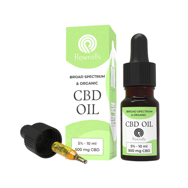 Olej CBD 5% - Broad Spectrum Flowrolls