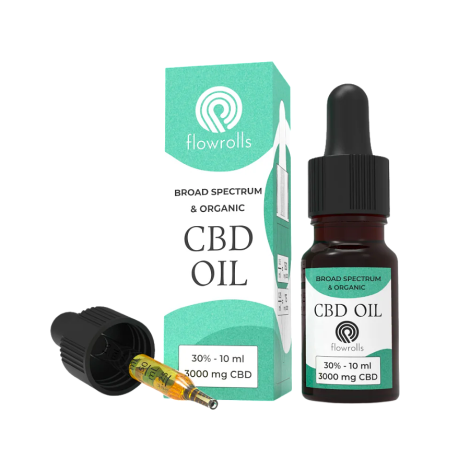 Olej CBD 30% - Broad Spectrum Flowrolls