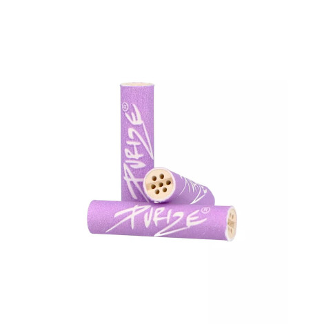 Filtry węglowe PURIZE XTRA SLIM Lilac - 50szt