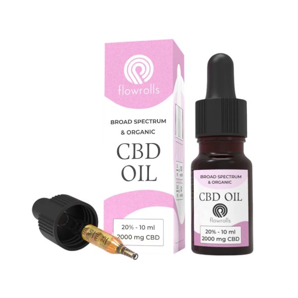 Olej CBD 20% - Broad Spectrum Flowrolls
