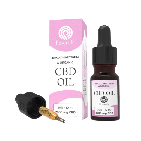 Olej CBD 20% - Broad Spectrum Flowrolls