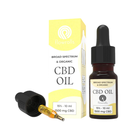 Olej CBD 15% - Broad Spectrum Flowrolls