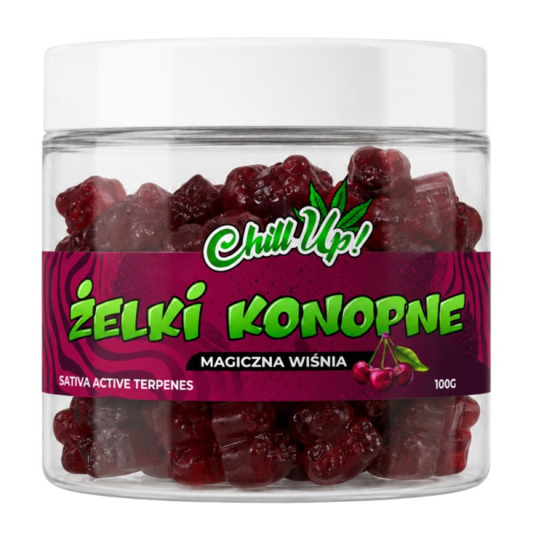 Żelki konopne Chill Up! - Magiczna Wiśnia 100g