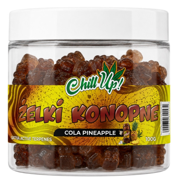 Żelki konopne Chill Up! - Cola Ananas 100g