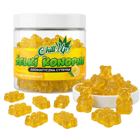 Żelki konopne Chill Up! - Aromatyczna Cytryna100g