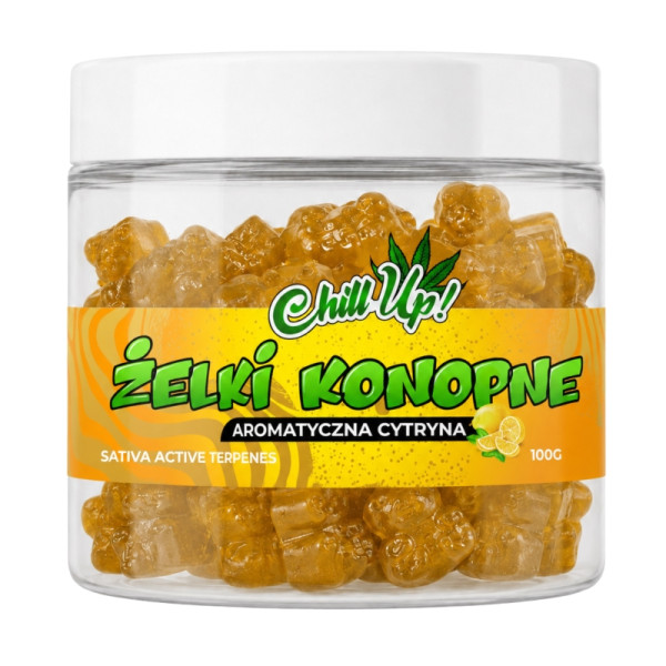 Żelki konopne Chill Up! - Aromatyczna Cytryna100g