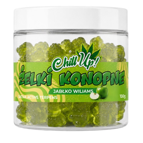 Żelki konopne Chill Up! - Jabłko Williams 100g