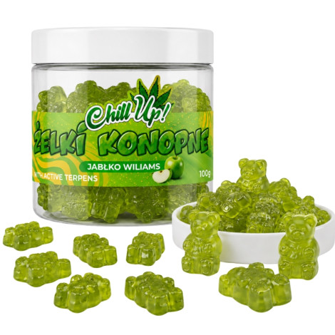 Żelki konopne Chill Up! - Jabłko Williams 100g