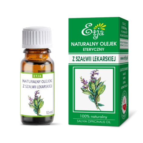 Olejek Eteryczny ETJA 10ml - Szałwiowy