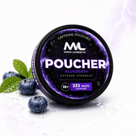 Woreczki Kofeinowe - POUCHER 333 mg Jagoda
