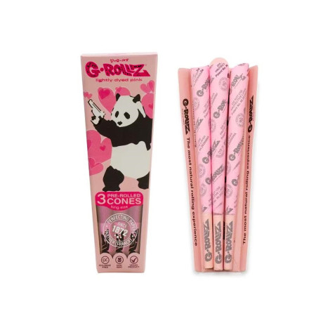 Skręcone Bibułki KS - G-ROLLZ 3 szt. - Panda Gunnin