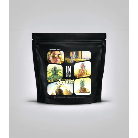 Żelki Konopne INFUSED NATION - Ananas 140g