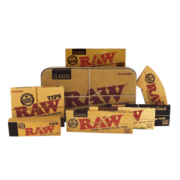 Starter Box RAW - Bibułki 1/¼ + Filtry