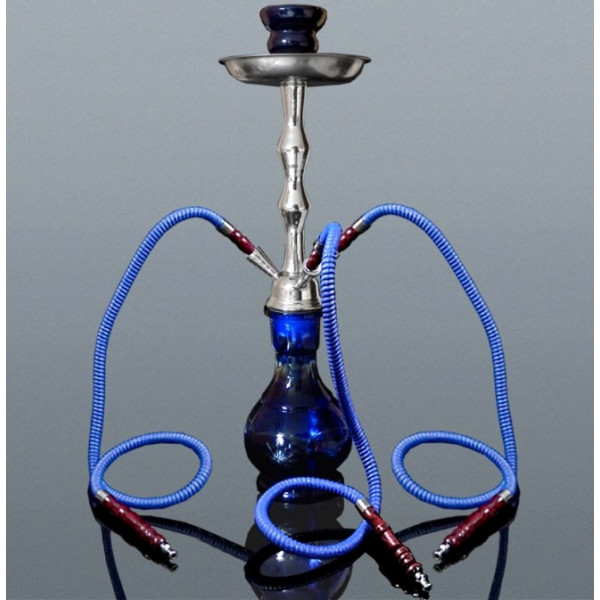Shisha Junior 3 Węże -  Niebieska 46cm