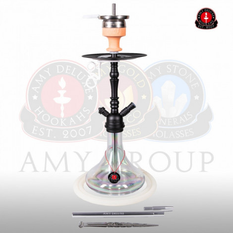 AMY Shisha - Middle Globe Clear Rainbow (056) 60cm
