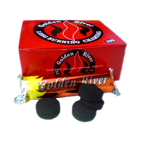 Węgielki do Shishy - Samorozpalające 30mm - 1 karton - 10 rolek