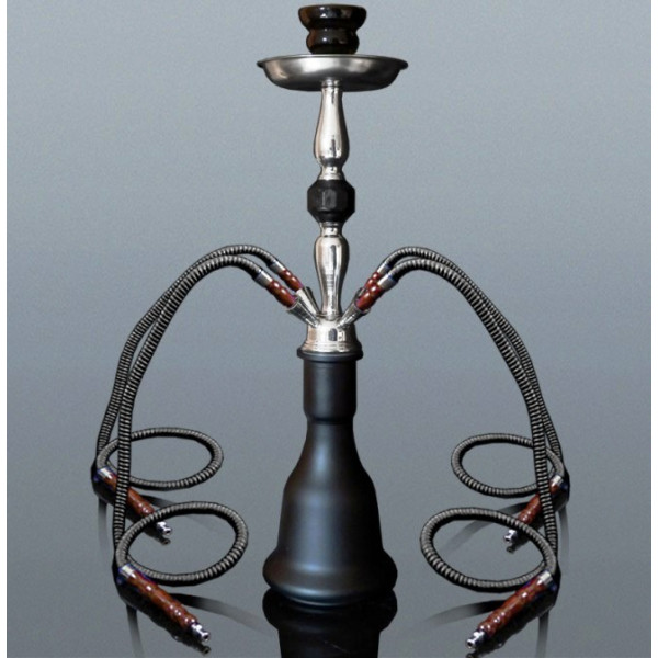 Shisha Egipt 4 Węże!!! 54cm - Czarna